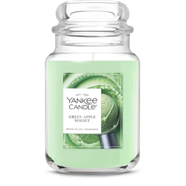 Scented Candle, 22oz Large Jar with up to 150 Hour Burn Time
