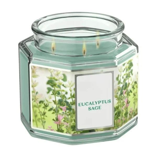 Eucalyptus Sage 3-wick Jar Candle 14.5 oz