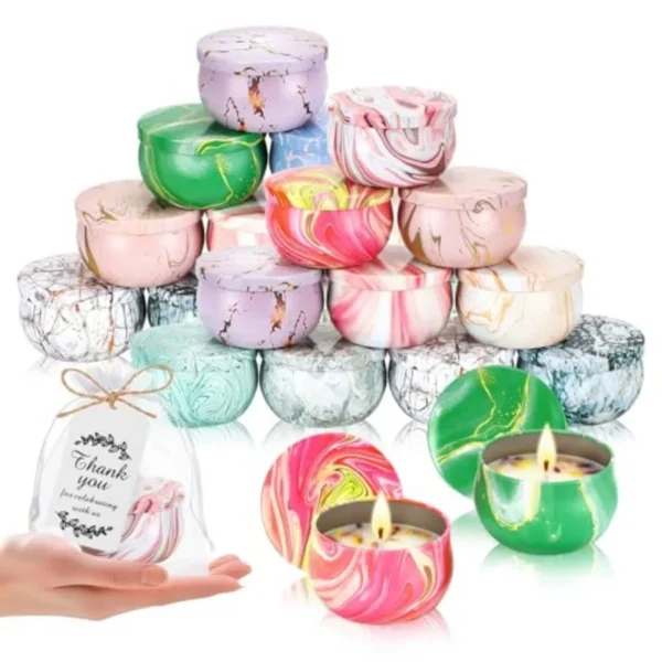 50 Pack Scented Candles Gift Set