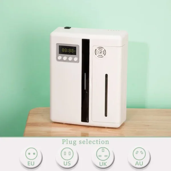 NAMSTE 300m³ Smart Essential Oil Aroma Diffuser Bluetooth Waterless Wall-mounted Aromatherapy 200ml Capacity