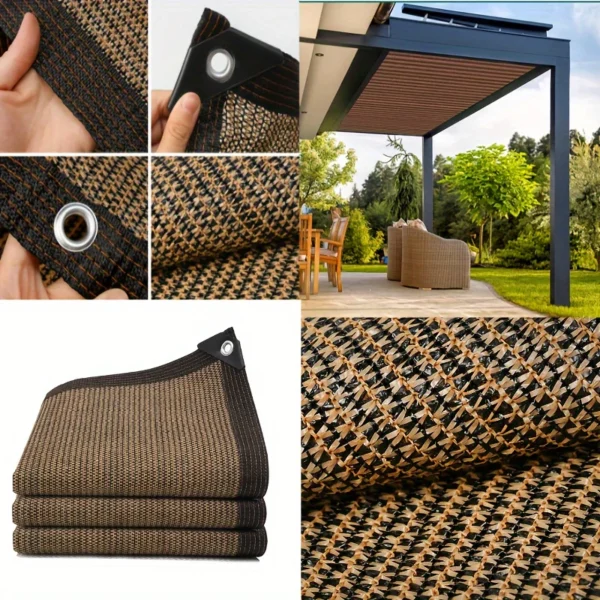 Backyard Shade Net - Ultra Dense, Durable, Multiple Sizes, Shade Net/Privacy Fence/Plant Shade Cloth, Suitable for Patios